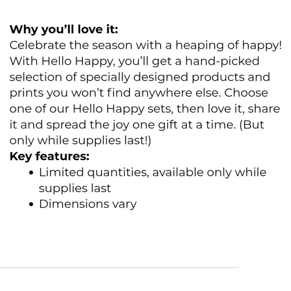 ๐50% OFF๐๐๐ฟ NWTโผ๏ธ Thirty-One "Hello Happy Love" Gift Boxed Set - Picture 4 of 15